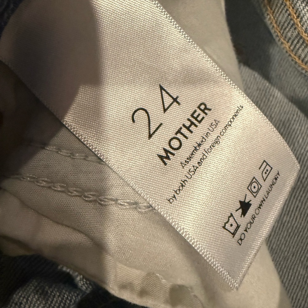 MOTHER Superior Light Blue Jeans - Picture 3 of 5